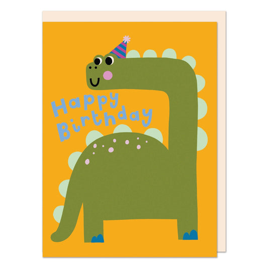 'HAPPY BIRTHDAY' DINOSAUR BIRTHDAY CARD - Winterberries