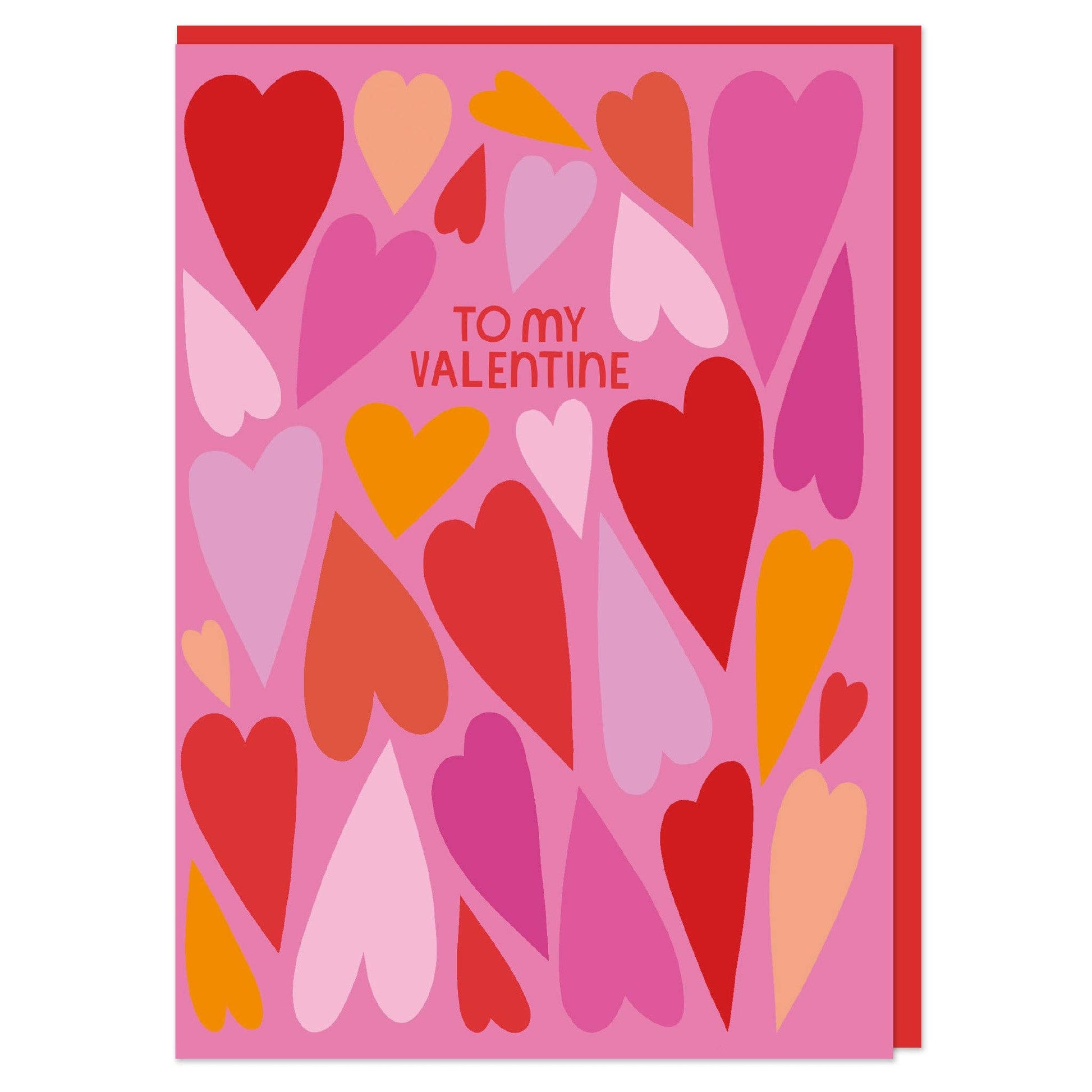 'To my Valentine' card - Winterberries