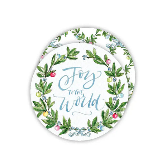 Coaster Wreath Ornaments - Winterberries