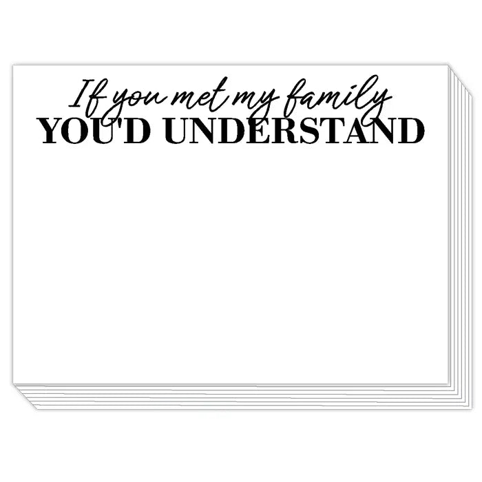 Pad, If You Met My Family You'd Understand - Winterberries