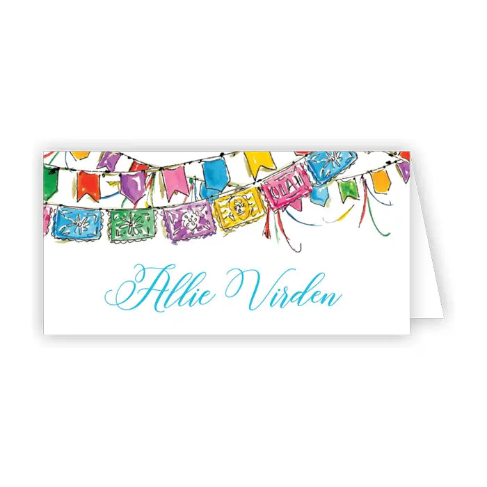 Place Card Fiesta Banner - Winterberries