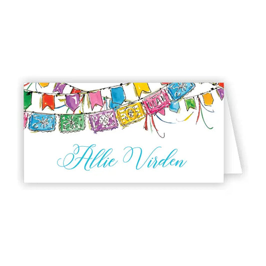 Place Card Fiesta Banner - Winterberries