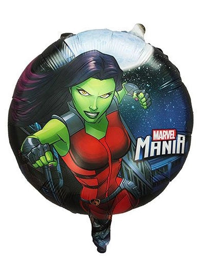 18" MARVEL THEMED BIRTHDAY DEFLATED FOIL BALLOON