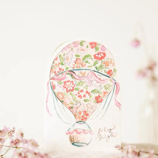 Fly High Hand-Cut Card - Winterberries