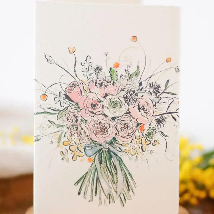 Spring Bouquet - Easter Card - Winterberries