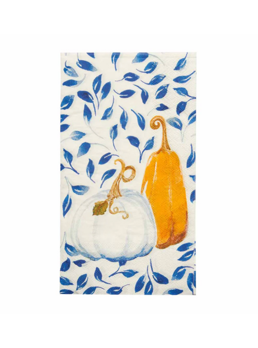 x20 HARVEST BLUES PAPER NAPKINS - Winterberries