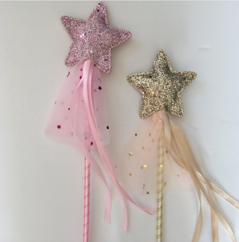 SPARKLE STAR WAND - Winterberries