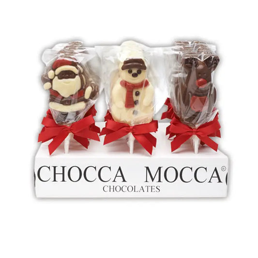 Chocolate Lollipop - Winterberries