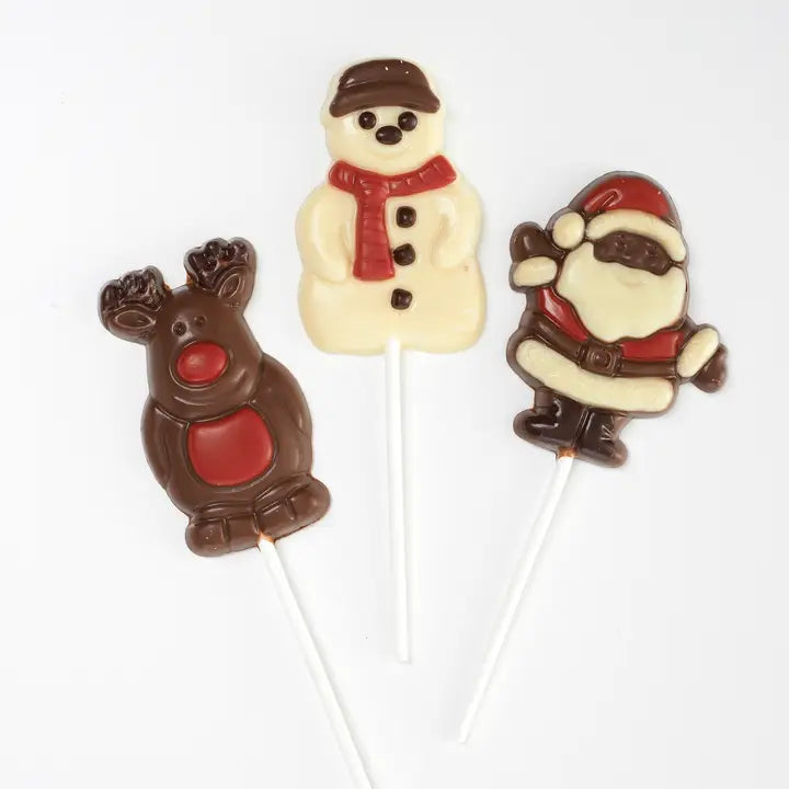 Chocolate Lollipop - Winterberries
