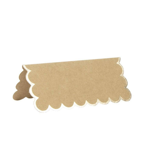 x8 Kraft/Gold Cards - Winterberries