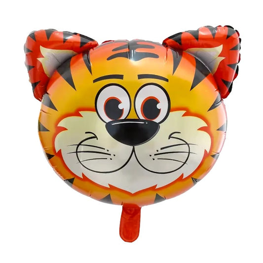 13" Tiger Head Foil Balloon - Winterberries