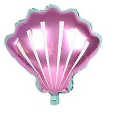 21" Mermaid Clam Foil Balloon - Winterberries