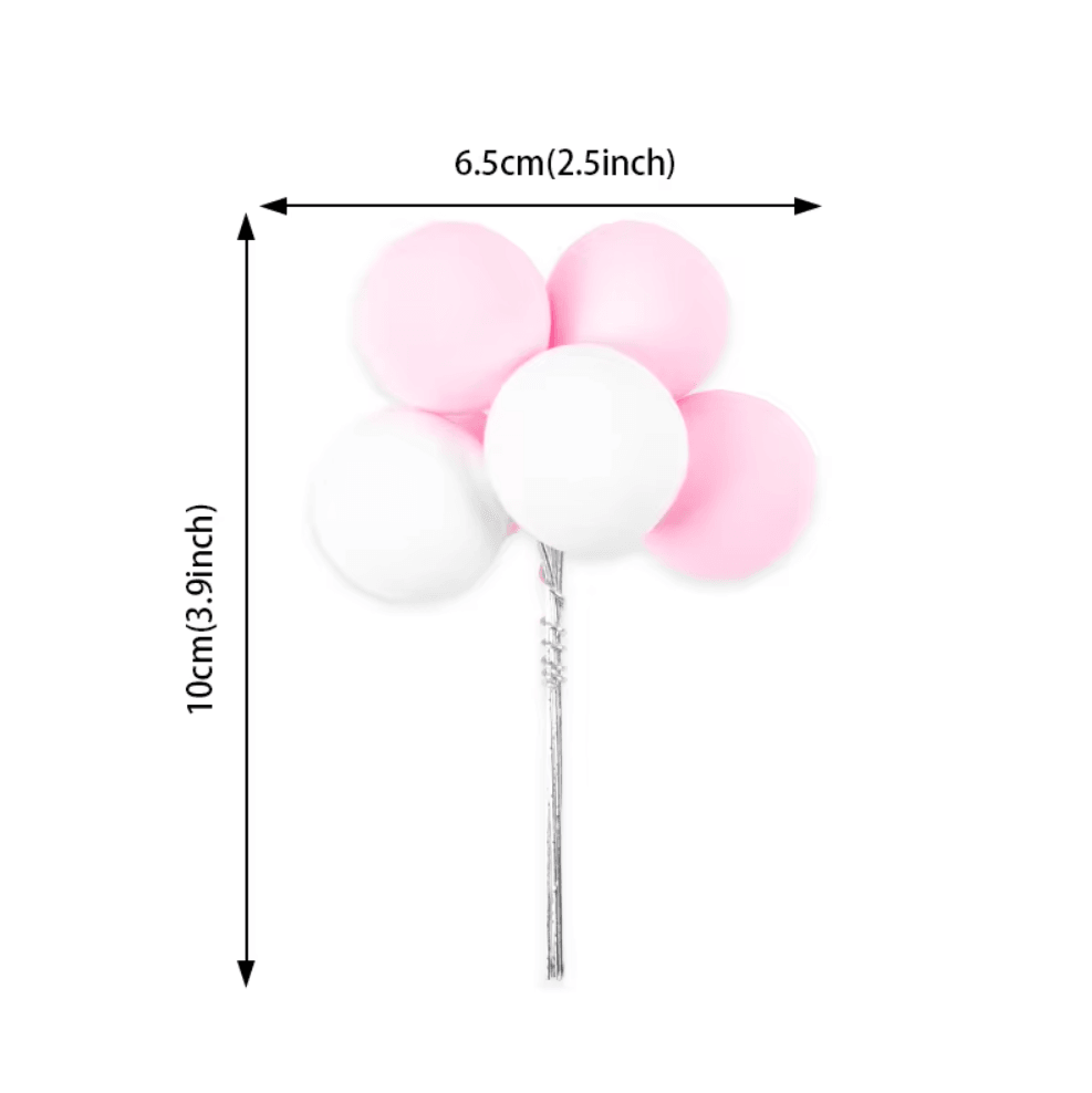 Balloon Cake Toppers - Winterberries