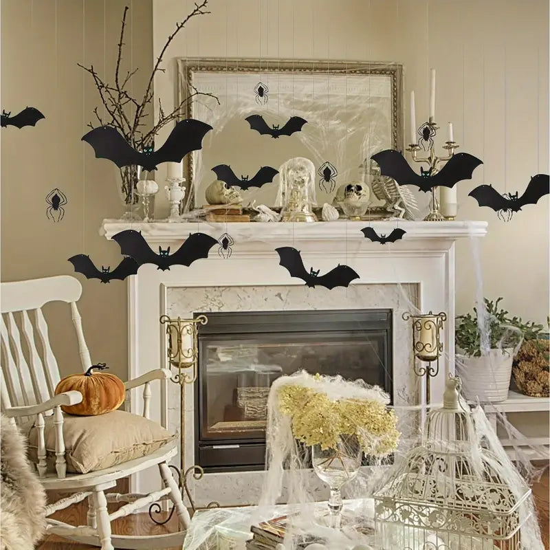 x12 Bat Hanging Decorations - Winterberries