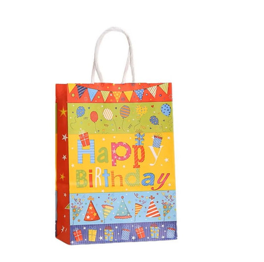 Happy Birthday Party Bag - Winterberries