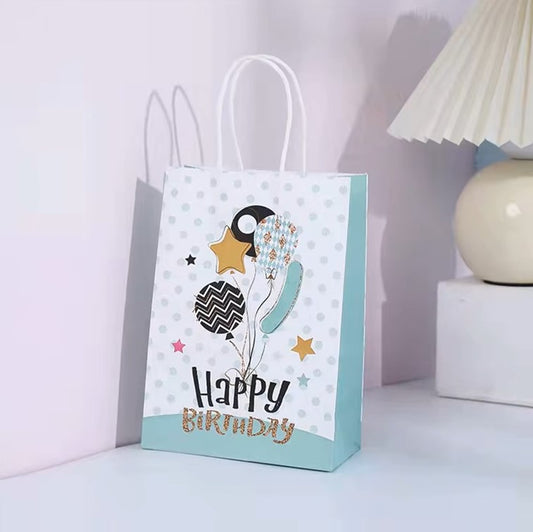 Torquoise/ Gold Party Bag - Winterberries
