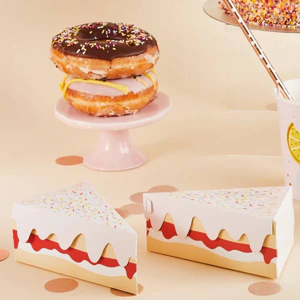 x10 CAKE SLICE PAPER BOXES