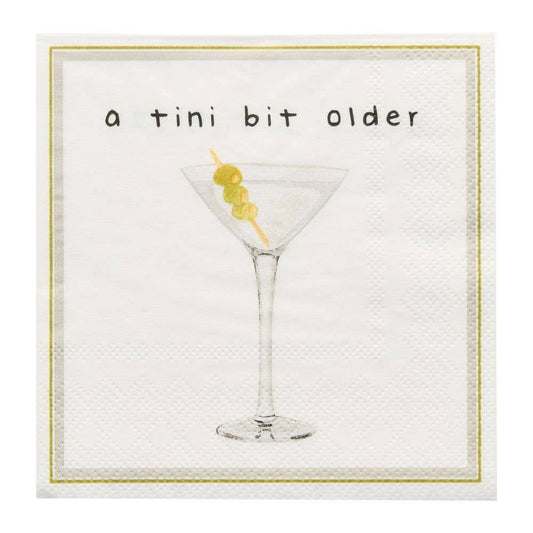 X26 'A TINI BIT OLDER' PAPER NAPKINS
