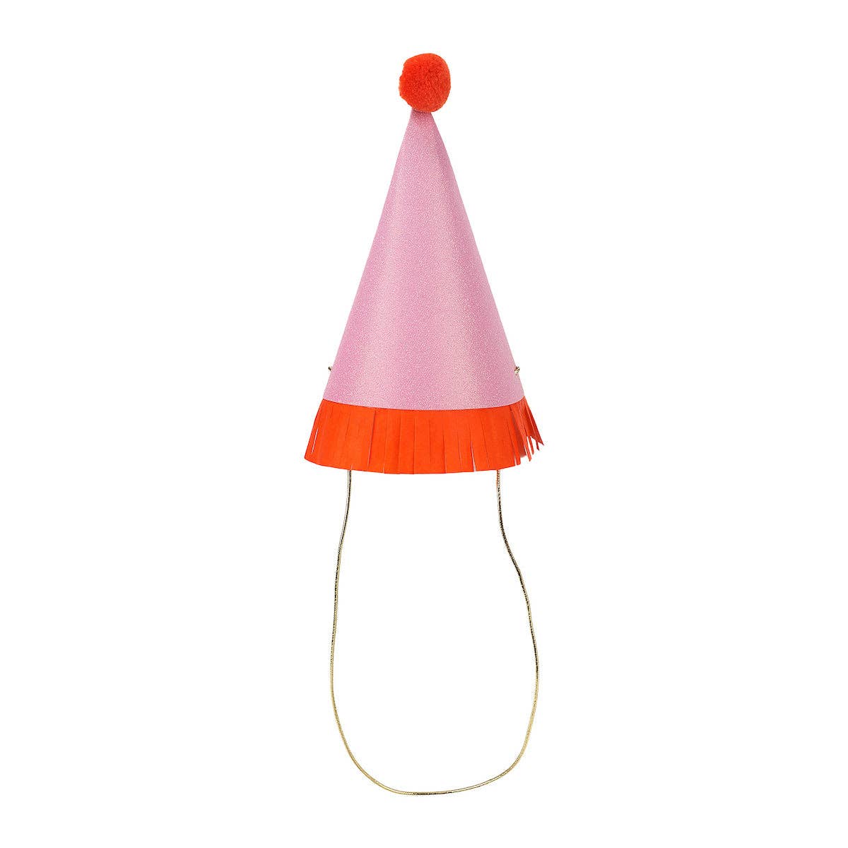 X8 MINI GLITTER PARTY HATS