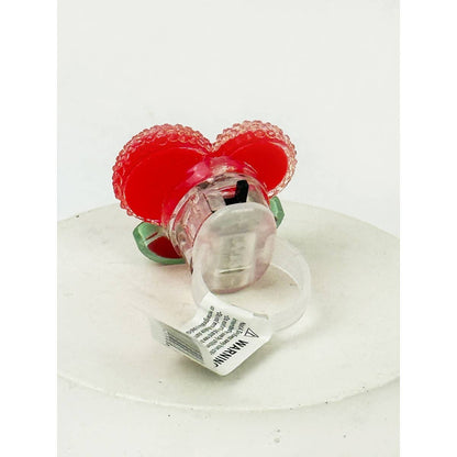 FRUIT Theme Flashing Light Party Rings - Winterberries