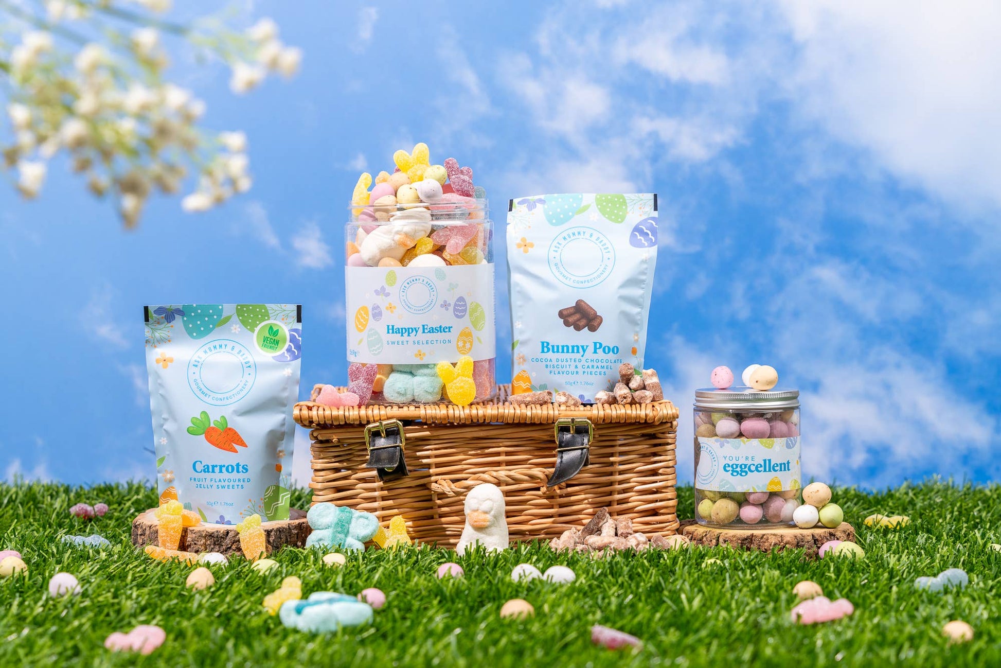 Bunny Poo - Salted Caramel Chocolate Nibbles - Winterberries