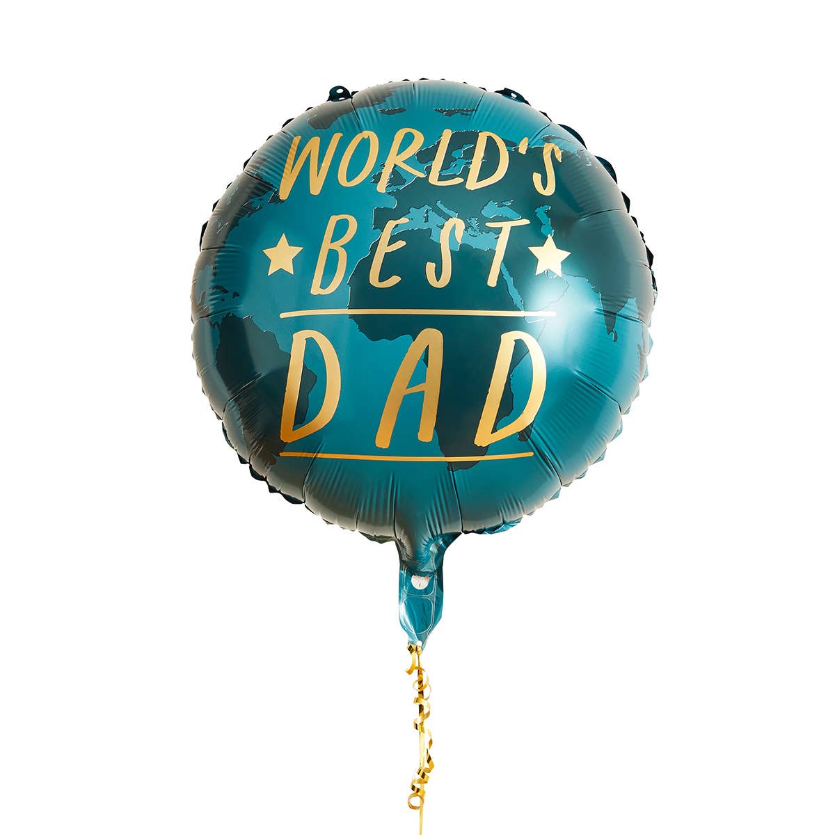 World's Best Dad 22" Foil Balloon 1 Pack - Winterberries
