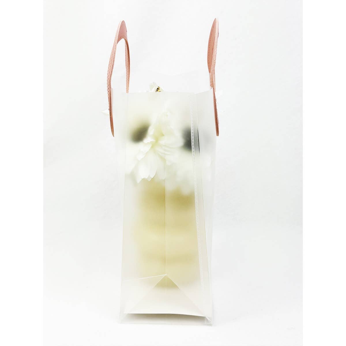 REUSABLE TRANSPARENT GIFT BAG - Winterberries