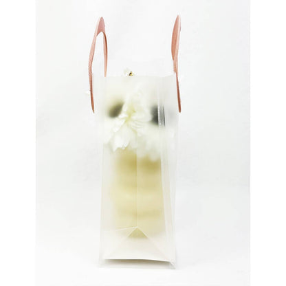 REUSABLE TRANSPARENT GIFT BAG - Winterberries