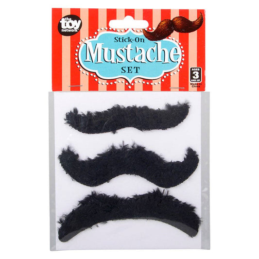 3.5" 3 PC MUSTACHE SET - Winterberries