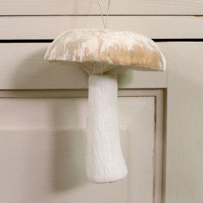 12" VELVET HANING MUSHROOM