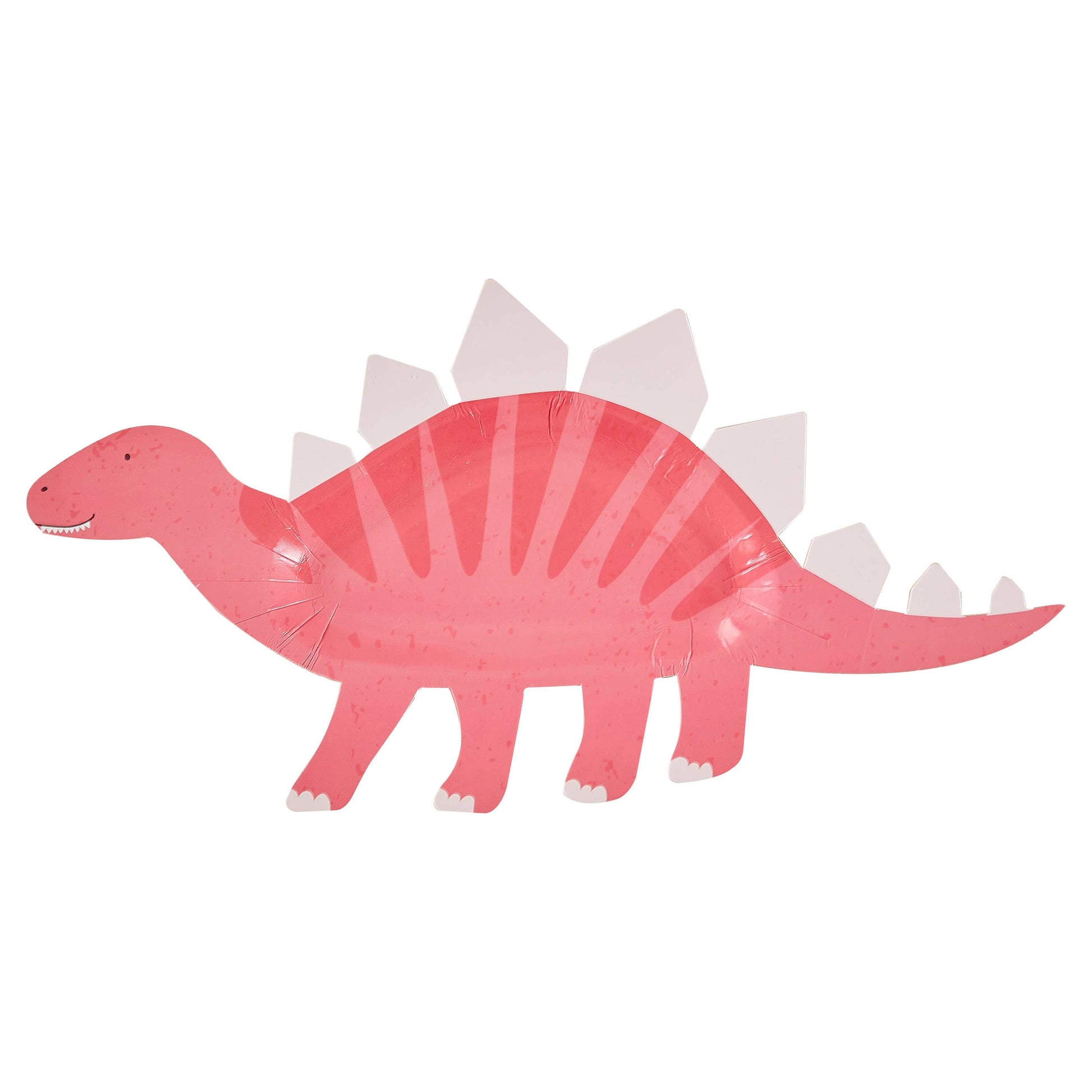 Paper Cake Plate - Dinosaur - Pink - Winterberries
