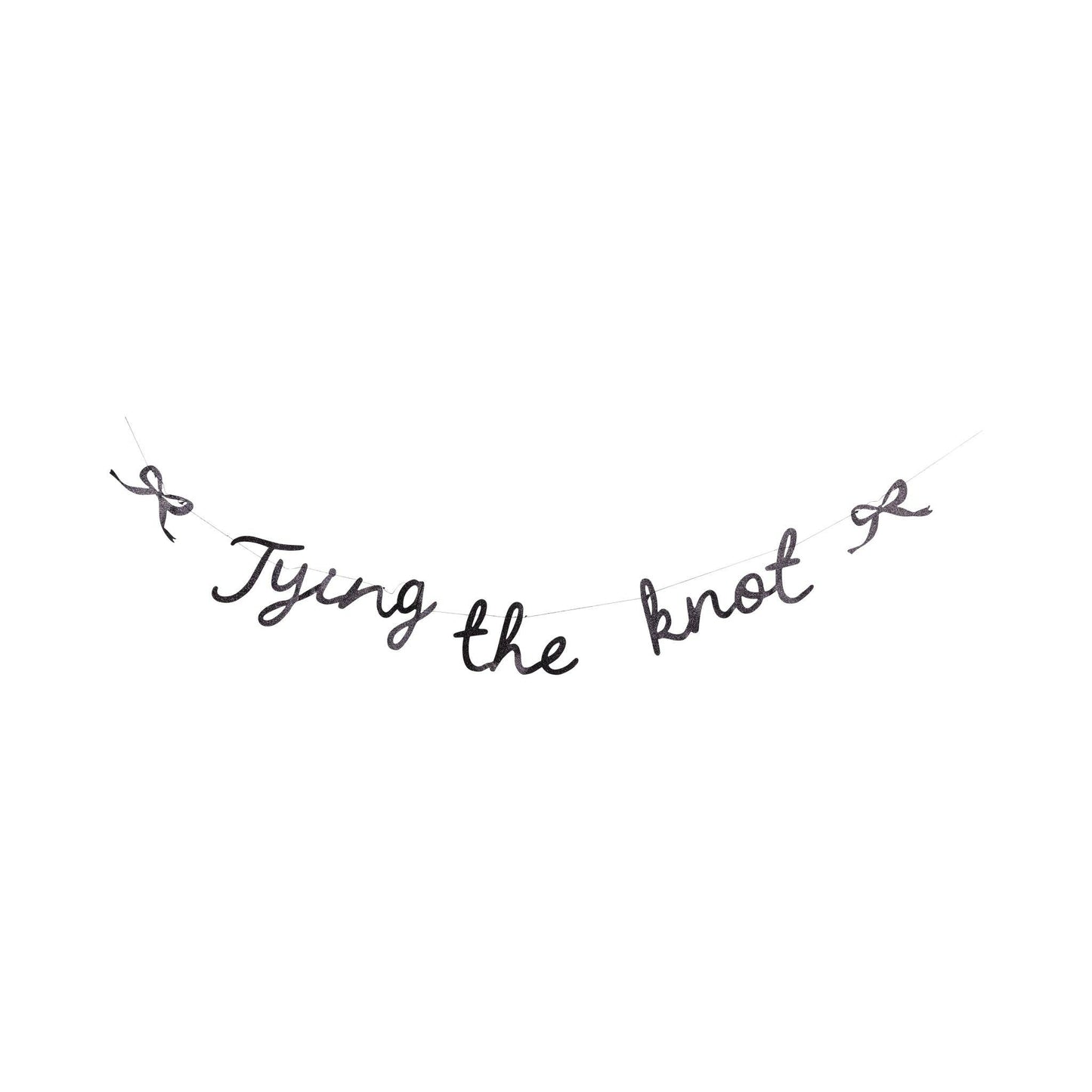PLBLW02 - Tying the Knot Glitter Banner - Winterberries
