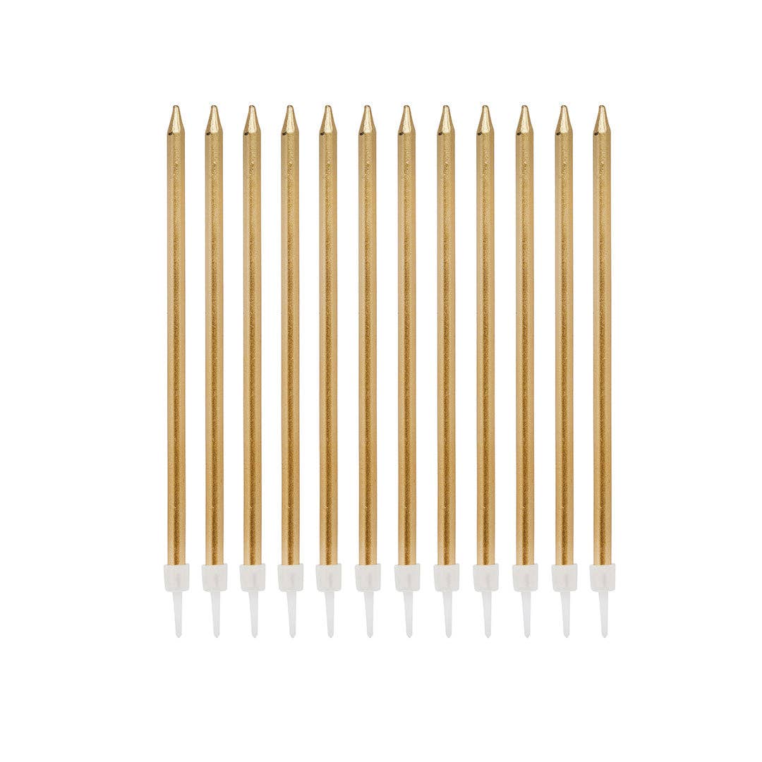 x12 TALL SKINNY WAX CANDLES - Winterberries