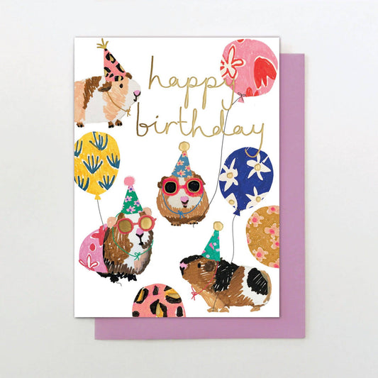 OLL12 - Guinea Pigs with Balloons - Winterberries