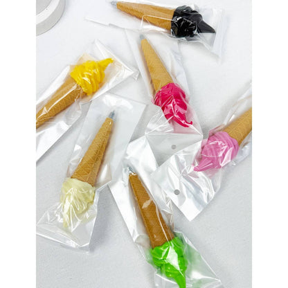 Ice Cream Shape Ballpoint Pens - Winterberries