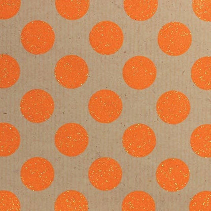 Neon Kraft Glitter Rollwrap (display box 38 rolls) Everyday - Winterberries