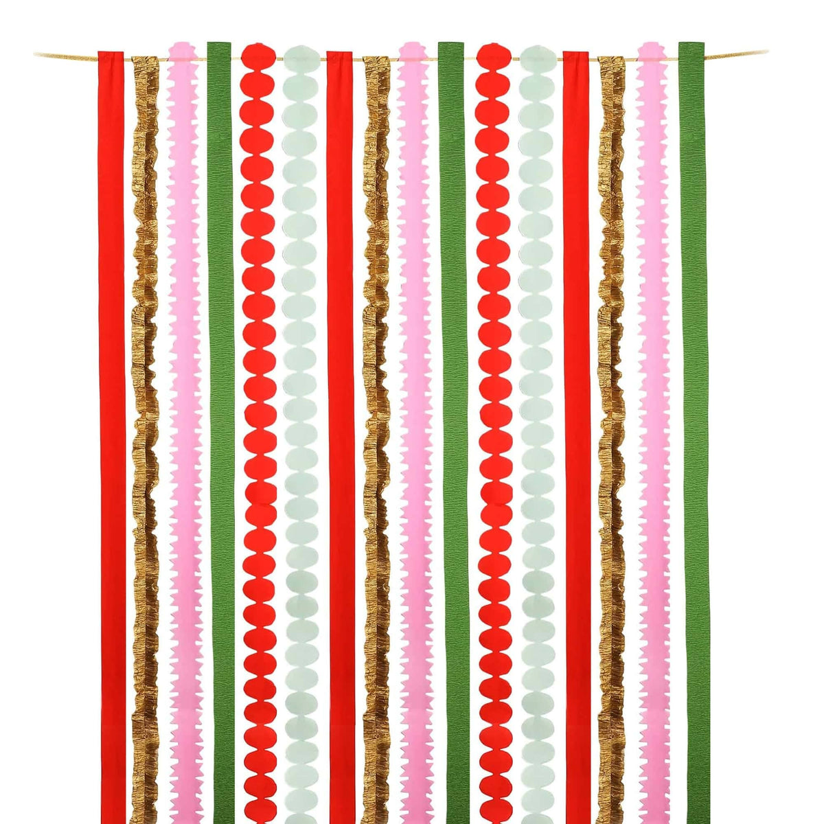 HOLIDAY HUES PARTY STREAMER SET