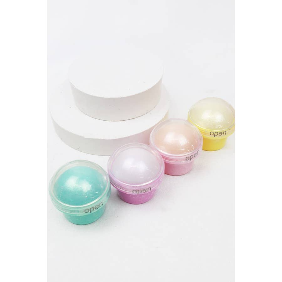 Mushroom Dome Shaped Glitter Highlighter - Winterberries