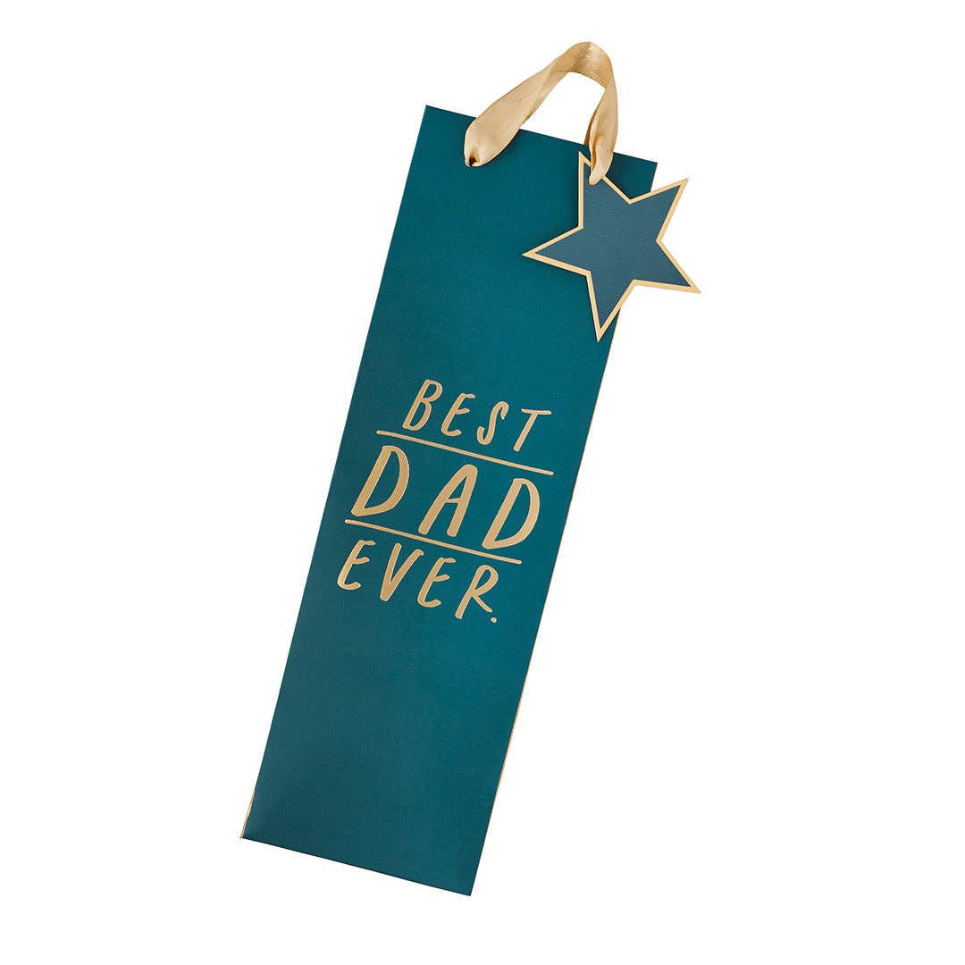 Best Dad Ever' Bottle Bag 1 Pack - Winterberries