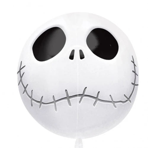 18" JACK SKELLINGTON DELFATED FOIL BALLOON