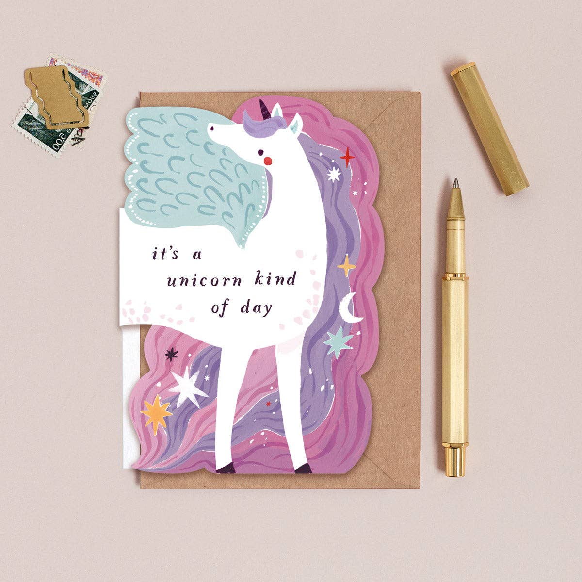 UNICORN BIRTHDAY CARD