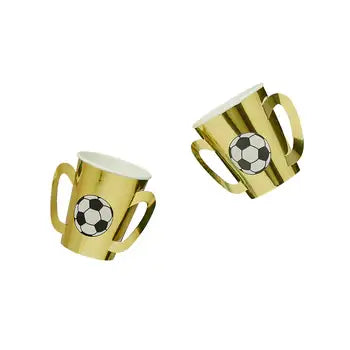 Gold Trophy Cup 8 Pack