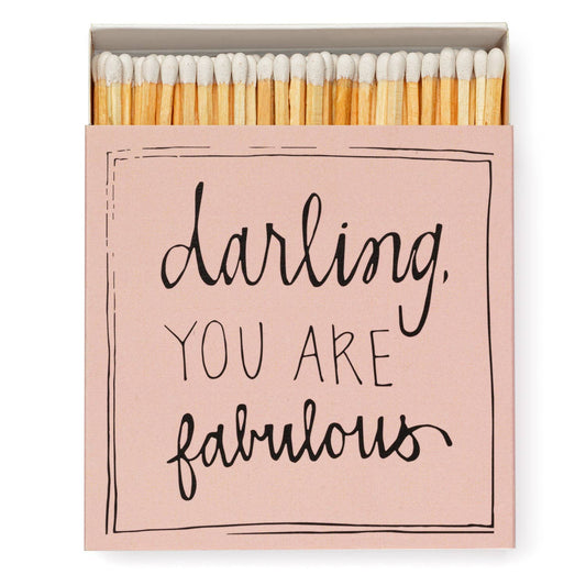 YOU ARE FABULOUS MATCHBOX - Winterberries