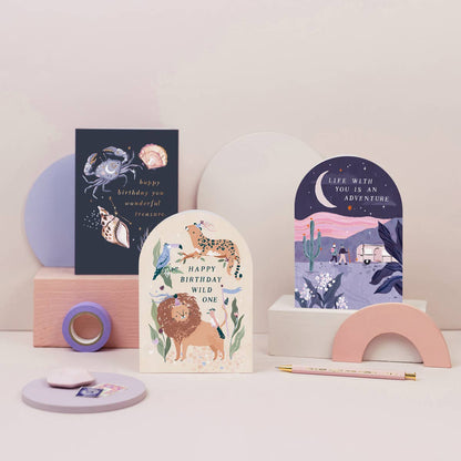 WILD ONE BIRTHDAY CARD