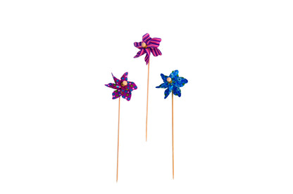 X1 MULTI-COLOUR WINDMILLS