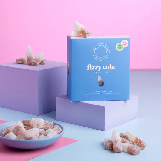 ASK MUMMY & DADDY FIZZY COLA BOTTLES GUMMIES - Winterberries