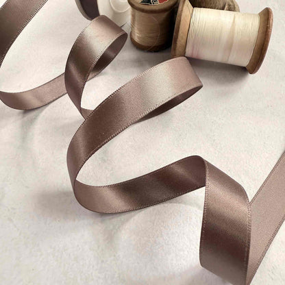 Chocolate Chip Satin Ribbon |10 Meter Rolls | Various Widths - Winterberries