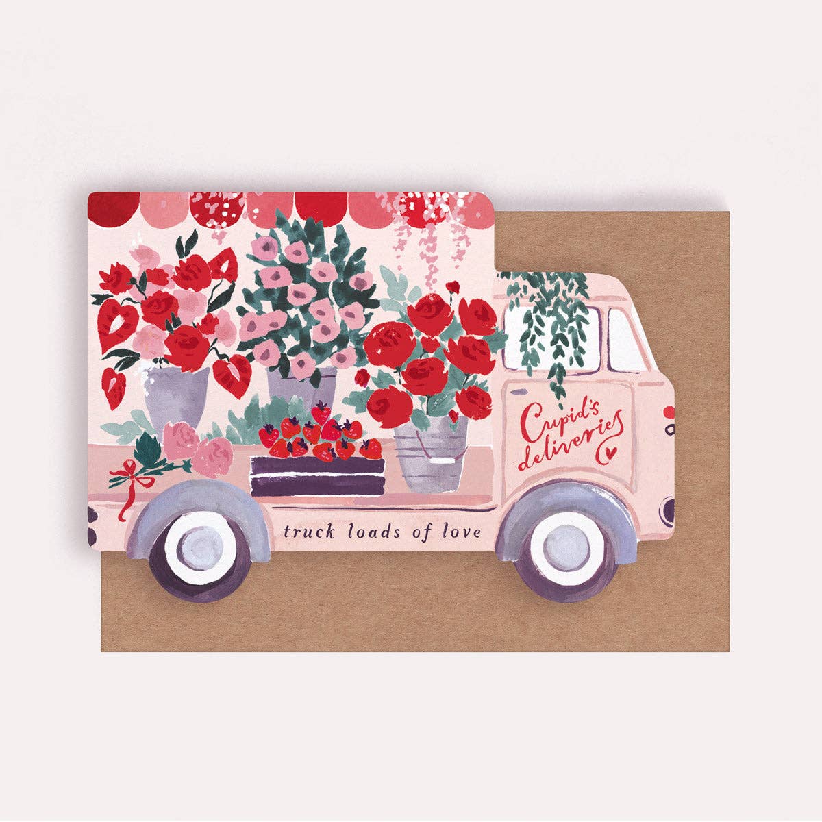 TRUCK LOADS OF LOVE CARD - Winterberries
