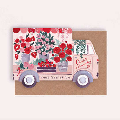 TRUCK LOADS OF LOVE CARD - Winterberries