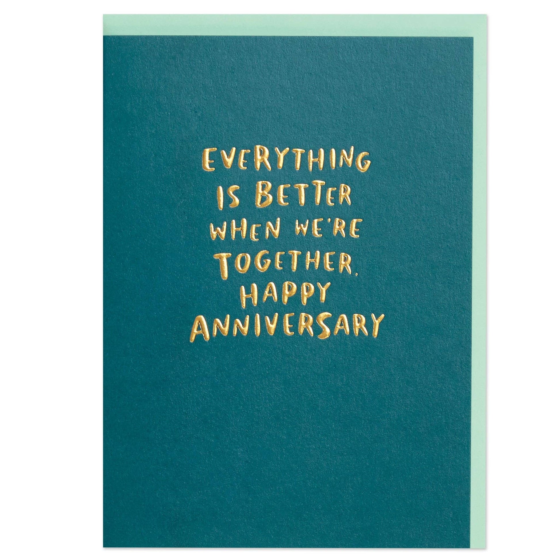 Everything is better when we're together. Happy Anniversary' (WHM16) - Winterberries